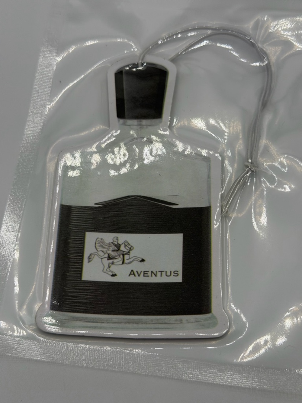 Aventus Scent Bottle Air Freshener - Black & White